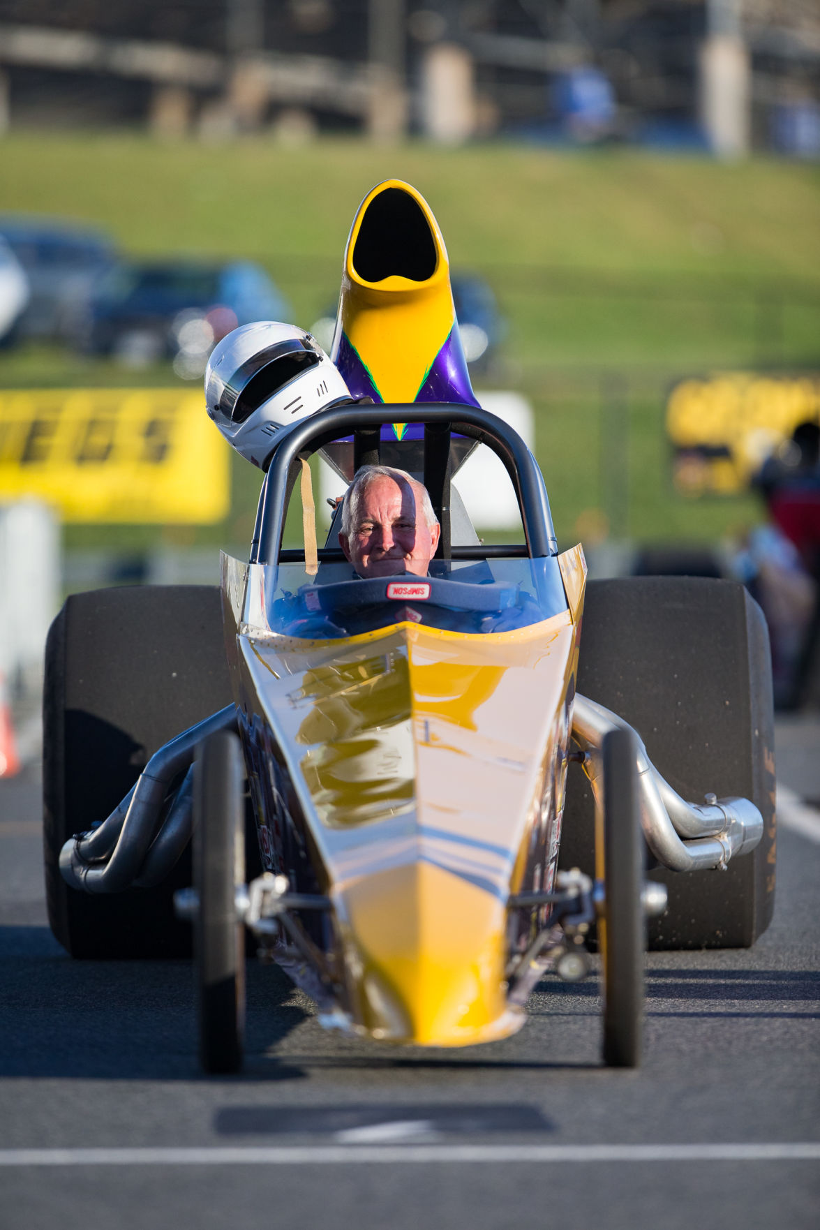 Saturday action at the NGK Spark Plugs NHRA 4-Wide Nationals.